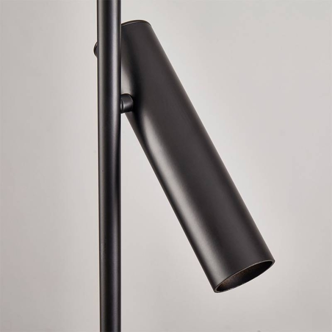 Spot Direcionavel Nordecor Clus 2L Mini Dicroica MR11 Preto 190x830mm 2917