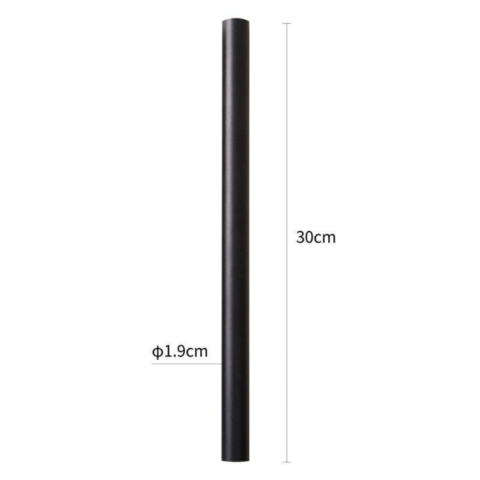 Haste Extensora para Espeto Nordecor Daya Preto 30cm (02 unidades) 6596