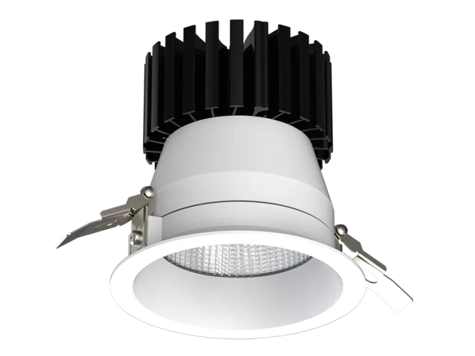 Luminária Powerlume Downlight Embutir Alumínio 10 watts IP40 220V Ø80x70mm DLAE-10W