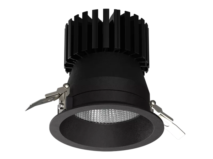 Luminária Powerlume Downlight Embutir Alumínio 36 watts IP40 220V Ø150x160mm DLAE-36W