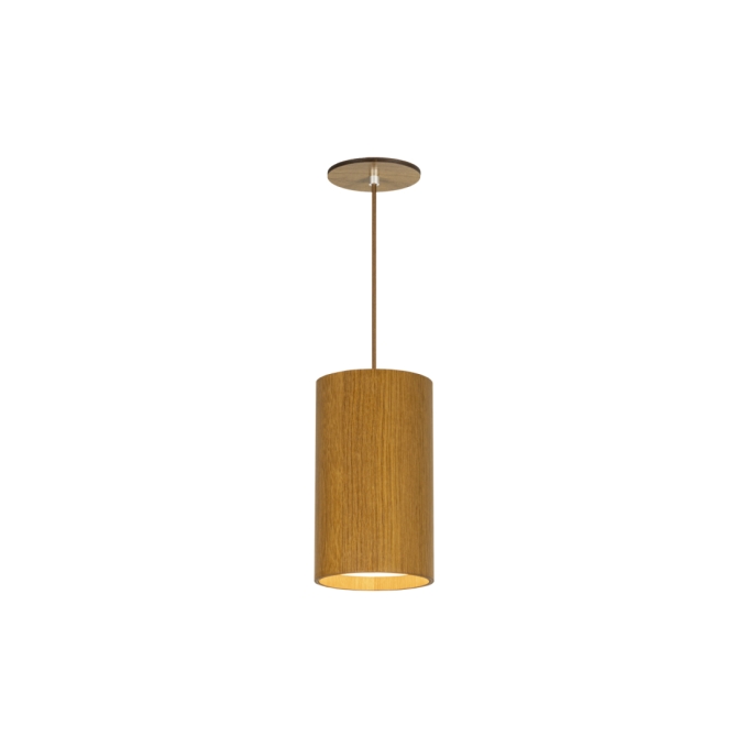 Pendente Classic Lar Cilindro SL1520 Madeira 1L E27 Ø142X200mm 1173


