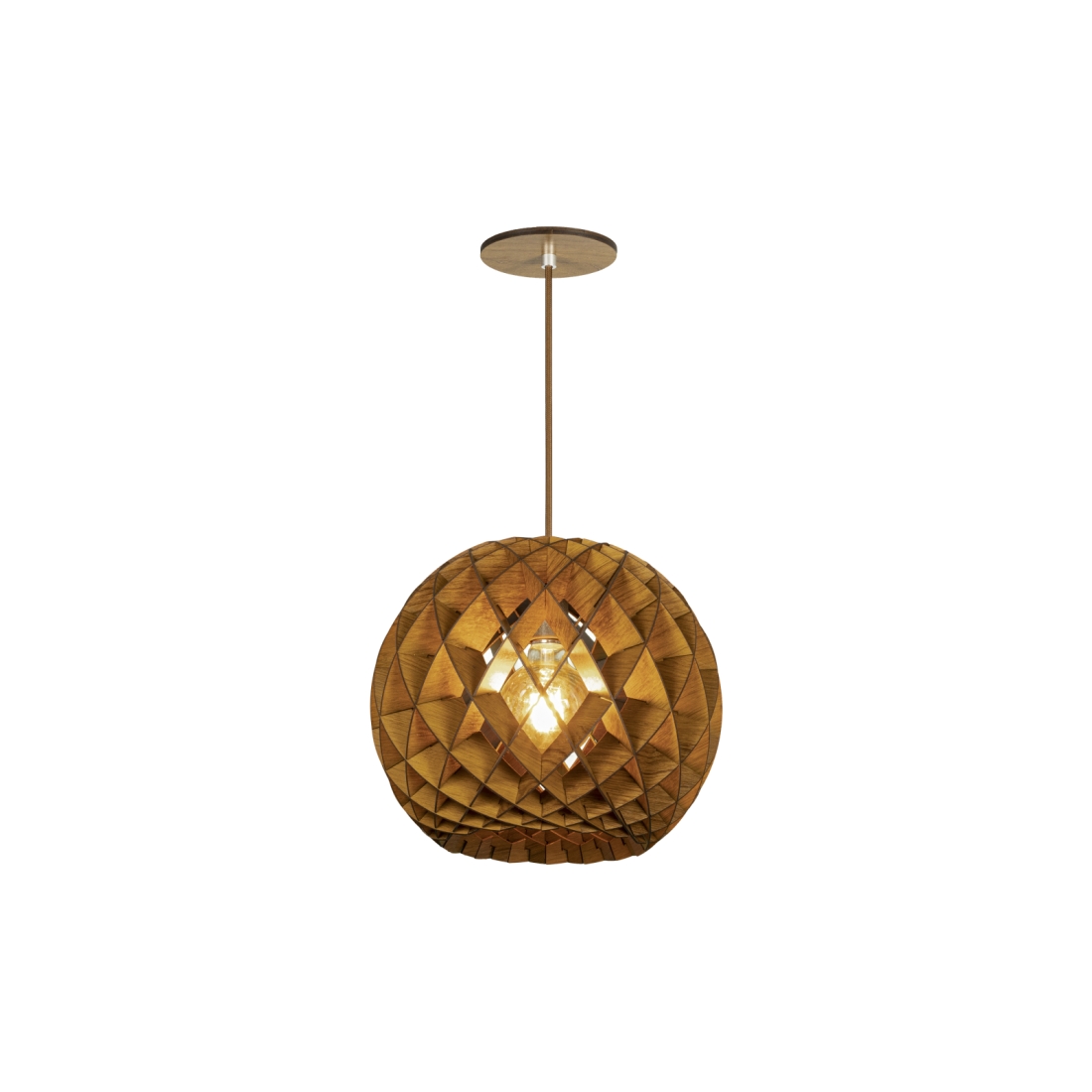 Pendente Classic Lar Trançado Esfera 30 1L E27 Ø290x245mm 1003