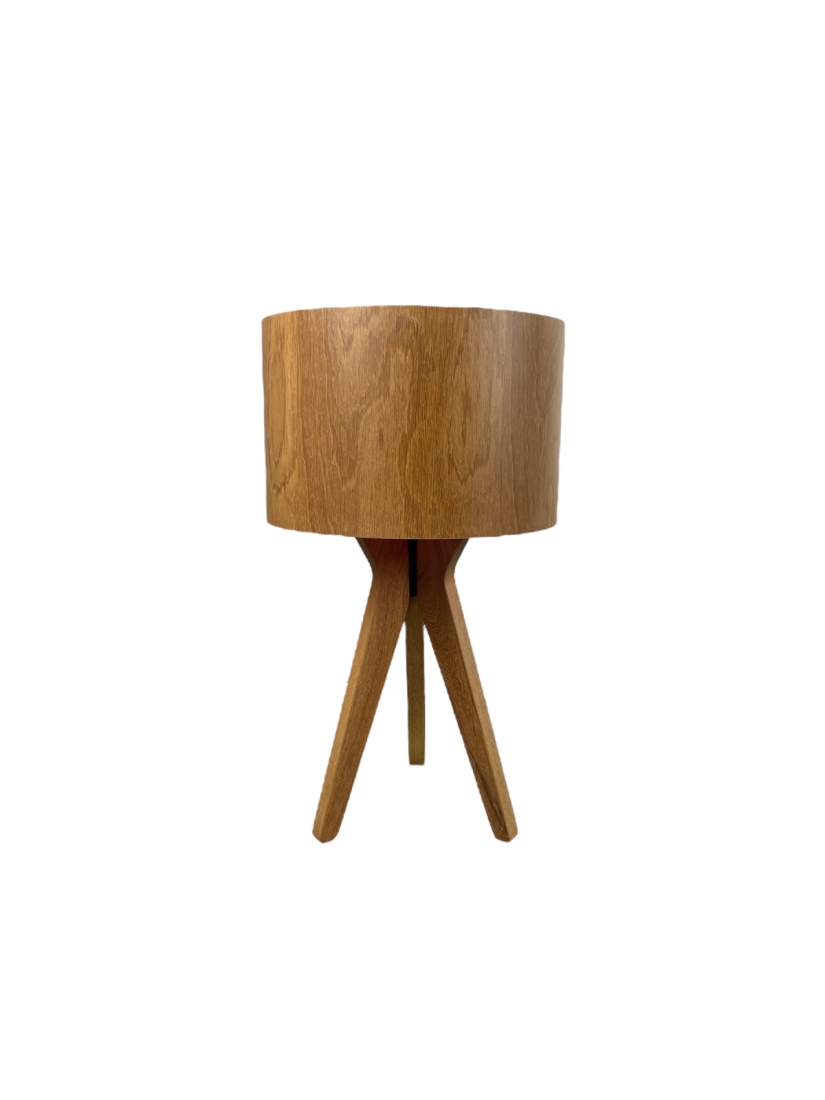 Abajur Classic Lar Tripé Sólido 1L E27 Ø275x480mm 1356

