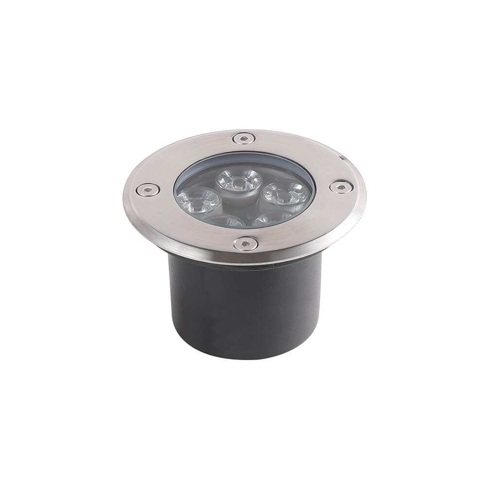 Embutido de Solo Germany Dresden Inox 5 watts 3000K 24° IP67 Bivolt Ø100mm 12975355