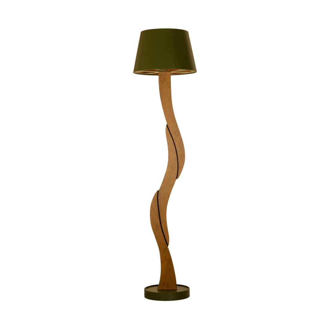 Coluna Classic Lar Modular Kelp 1L E27 Ø400x1635mm 1331
