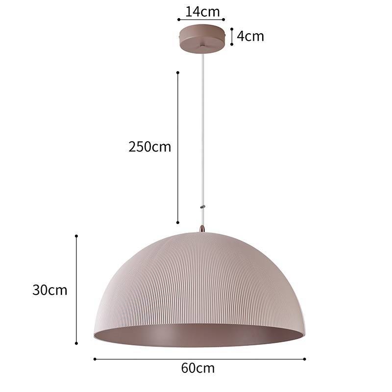 Pendente Nordecor Caneli Fendi 35 watts 3000K Ø600x300mm 90045