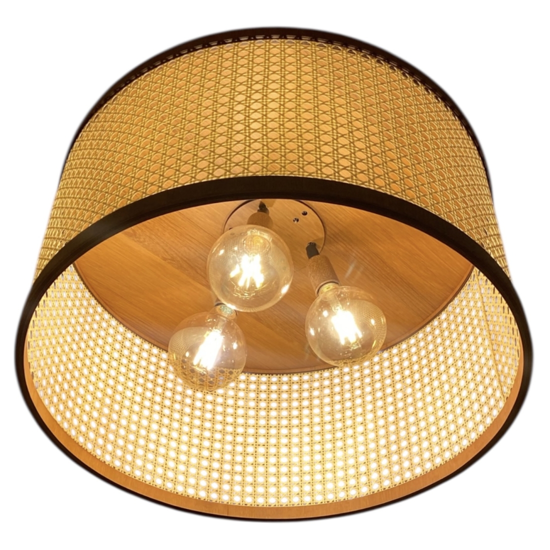 Pendente Classic Lar Palha Sextavada 1L E27 Ø550x280mm 1391