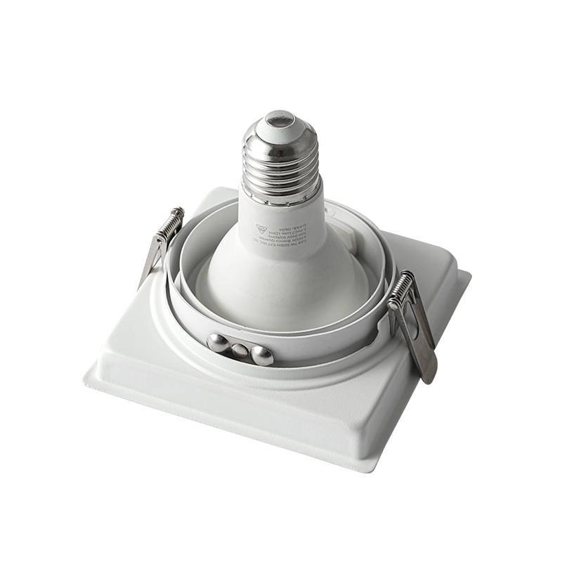 Spot Embutir Nordecor Loyo Pro Alumínio Quadrado 1L PAR20 Branco 111x111x40mm 80037