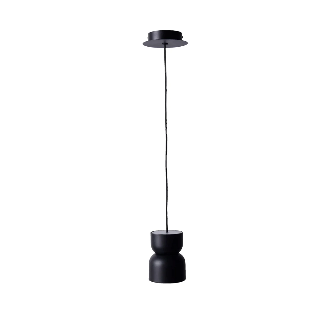 Pendente Casual Light Studioluce Sable Preto 5+5,5 watts Ø100x130mm PD1976PT