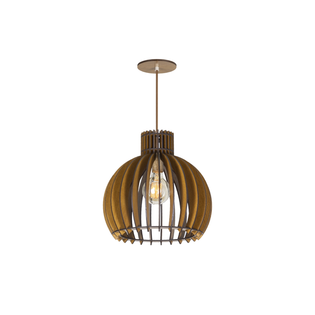 Pendente Classic Lar Ethienne 30 1L E27 Ø300x300mm 1051