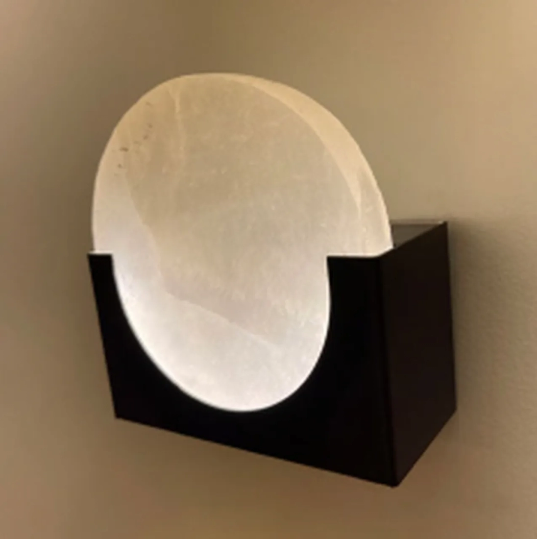 Arandela Dna Lustres Eclipse 2700K Cristal de Rocha 100x100x50mm ARA-DISCO