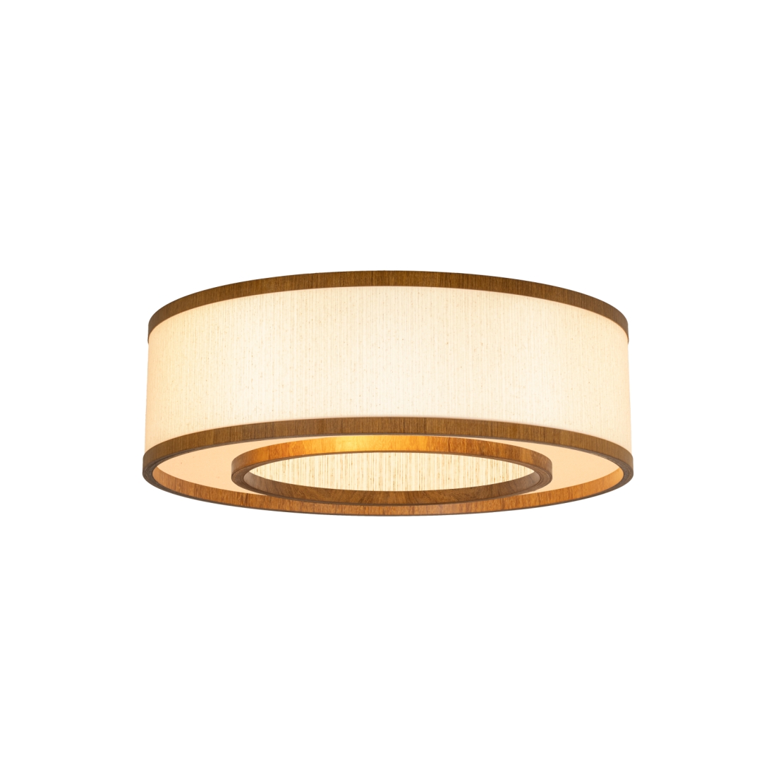 Plafon Classic Lar Soft Anel C5517 Madeira 5L E27 Ø550x170mm 1256

