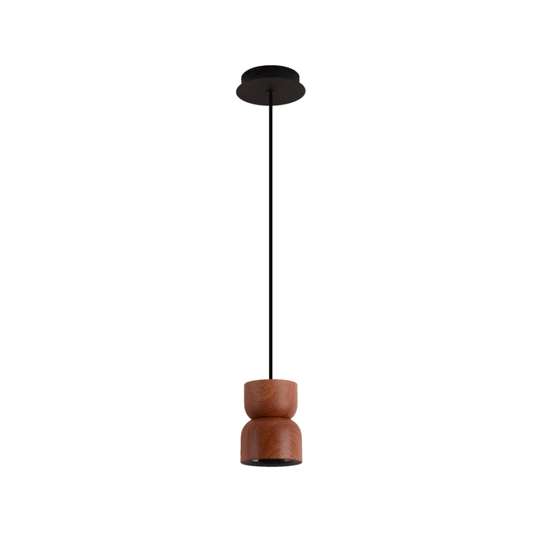 Pendente Casual Light Studioluce Sable Amadeirado 5+5,5 watts Ø100x130mm PD1976MD