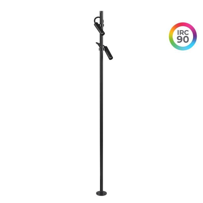 Espeto de Jardim Nordecor Keny 2x 2 watts 3000K 24° IP65 IRC90 Ø14x822mm 6993