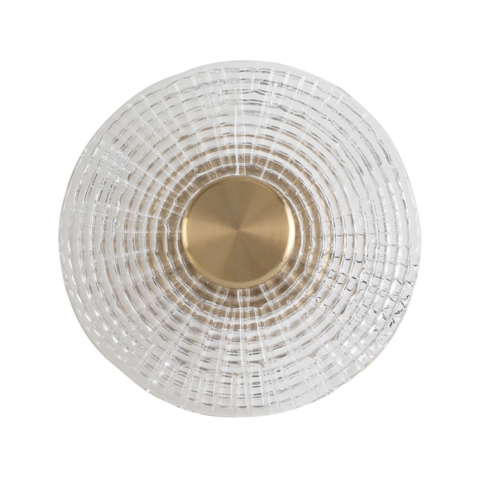 Arandela Casual Light Studioluce Sole 5 watts 3000K Ø250x70mm AR2127G