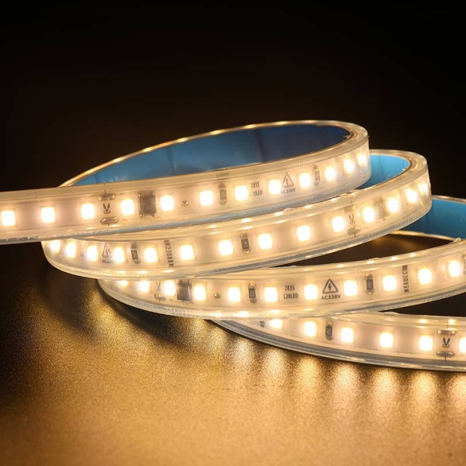 Fita LED Nordecor 10w/mt 120 leds IP65 10mm 127V 3000K (Rolo 100 metros) 7251