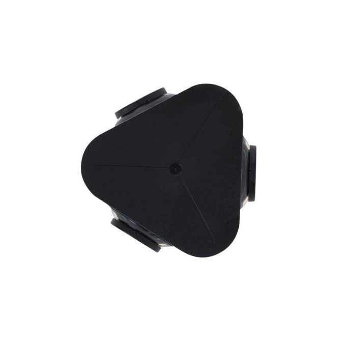 Arandela Nordecor Flou Ray 3 watts 2700K 40° IP65 Preto 58x59x54mm 2985