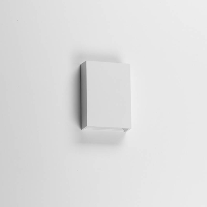 Arandela Nordecor Fips 4 watts 3000K Fachos Ajustáveis IP65 Branco 121x86x30mm 2968