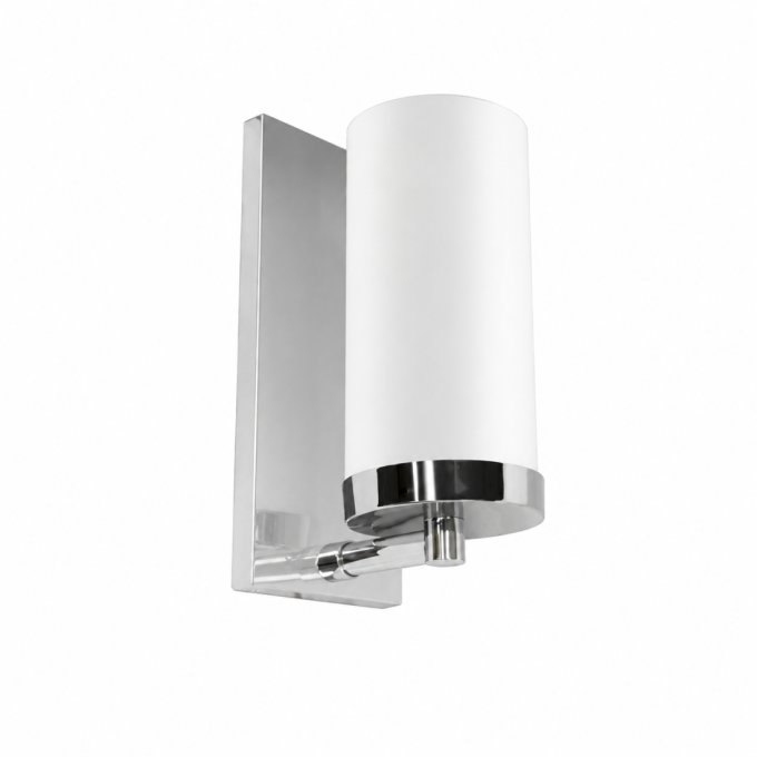 Arandela Golden Art Tubo de Vidro Ø90x240mm 1L E27 280mm P358-24PI