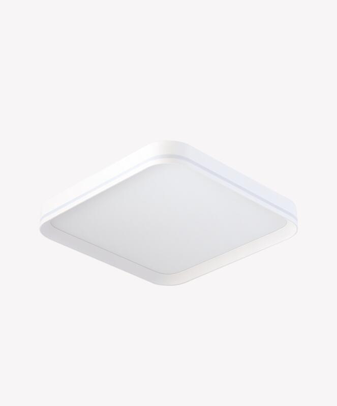 Plafon Opus HD Border Branco 40 watts 3000K 6500K Bivolt 400x400mm OPS 00323
