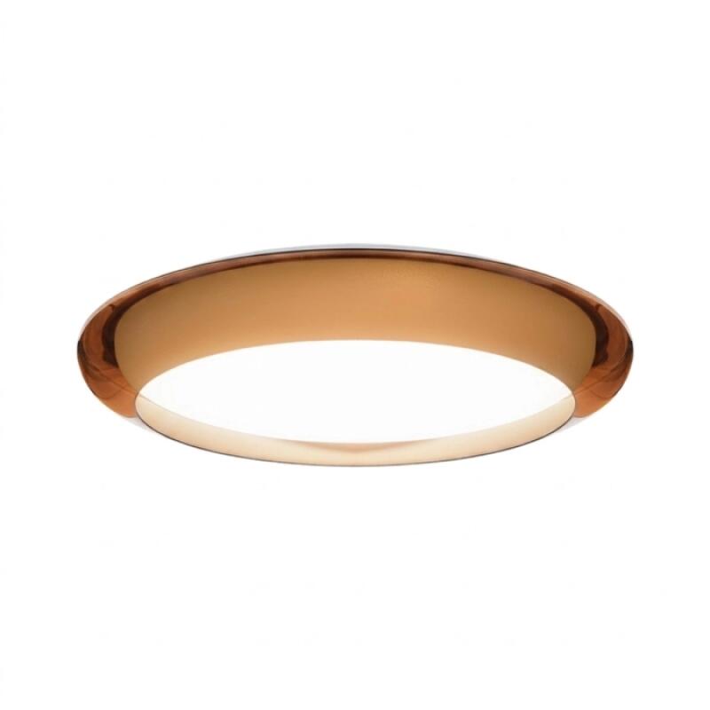 Plafon Sobrepor Opus Mocha 56 Watts 3000K-6000K Bivolt Ø500x76mm OPS 00088