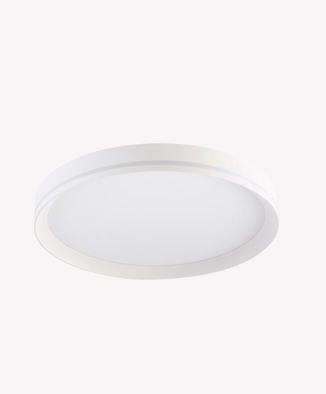 Plafon Opus HD Border Branco Redondo 40 watts 3000K - 6500K Bivolt  Ø410×48mm OPS 00309