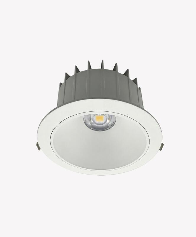 Spot LED Power Downlight Opus 50° 40 watts 5000K Branco Bivolt  230×128mm OPS 00064