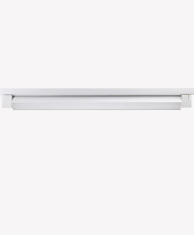 Luminária de trilho Opus Linea 120° IP20 30 watts 4000K  1135x34 mm Branco OPS 84509