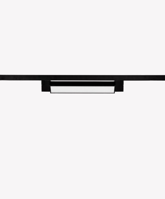 Luminária de trilho Opus Linea 120° IP20 20 watts 4000K 600mm Preto OPS 84479