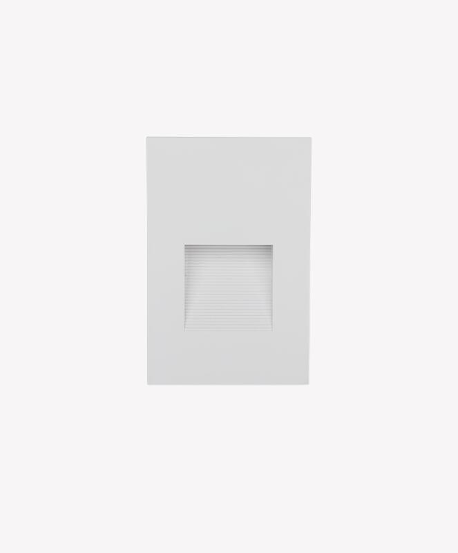 Balizador Opus STEP-V 2 watts 3000K 110° IP65 IRC80 Branco  OPS 36212
