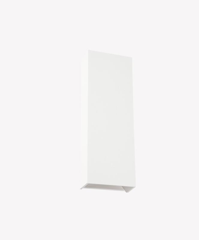 Arandela Opus Flaps Pro 6W 3000K 0-70° Branco  85x40x250mm OPS 34621