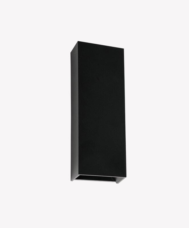 Arandela Opus Flaps Pro 6W 3000K 0-70° Preto  85x40x250mm OPS 34638