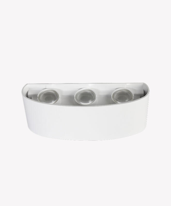 Arandela Opus Clessidra Oval 6W 3000K 40° Branco  172×43×75mm OPS 31385