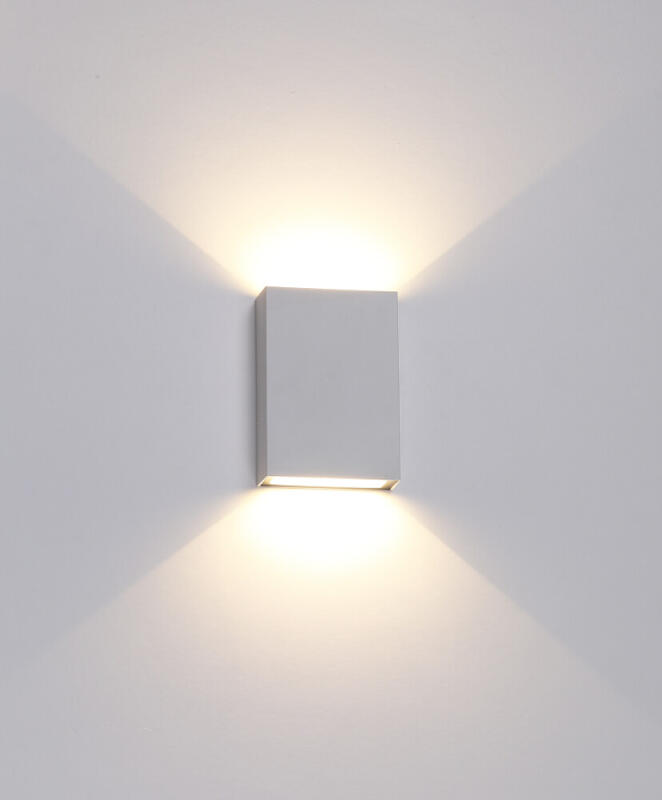 Arandela Opus Double 4 watts 3000K 80° Branco  121×86×30mm OPS 34058