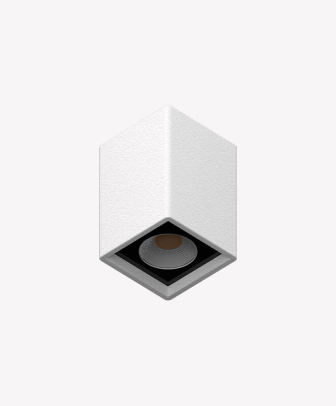 Spot Sobrepor Opus Minima Glow Quadrada 4.5W 3000k 30° IP65 Branco OPS 89580