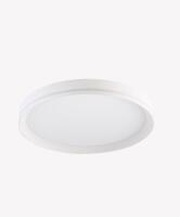 Plafon Opus HD Border Branco Redondo 40 watts 3000K - 6500K Bivolt  Ø410×48mm OPS 00309