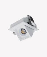 Spot Embutir Opus LED Soul Direcionável 5 watts 2700K IRC90 24° IP20 54×54×40.5mm Branco OPS 01597