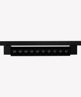 Luminária de trilho Opus Foco 24° IP20 20 watts 3000K   340 x 34mm PRETO OPS 84530