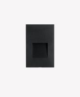 Balizador Opus STEP-V 2 watts 3000K 110° IP65 IRC80 Preto  OPS 36229