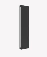  Arandela Opus Trapezio 6W 3000K 220° Preto 25x75x300mm OPS 89306