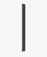 Arandela Opus Trapezio 18W 3000K 220° Preto 25x75x900mm OPS 89320