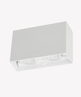 Arandela Opus Clessidra QUAD 4W 3000K 40° Branco  118x75x40mm OPS 88507