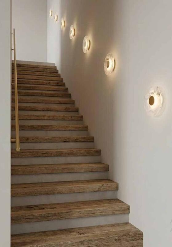 Arandela Skylight Earth Dourado e Vidro Smoke 6 watts 3000K 200mm Bivolt SKY-4127P-ARDO