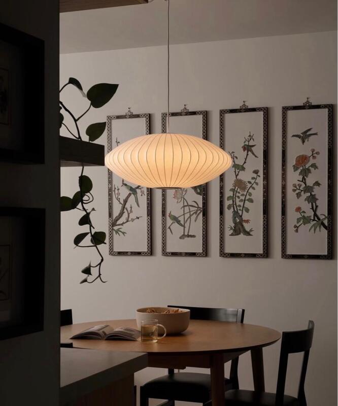 Pendente Skylight Bombyx Branco 4L E27 Bivolt 800mm SKY-4122G
