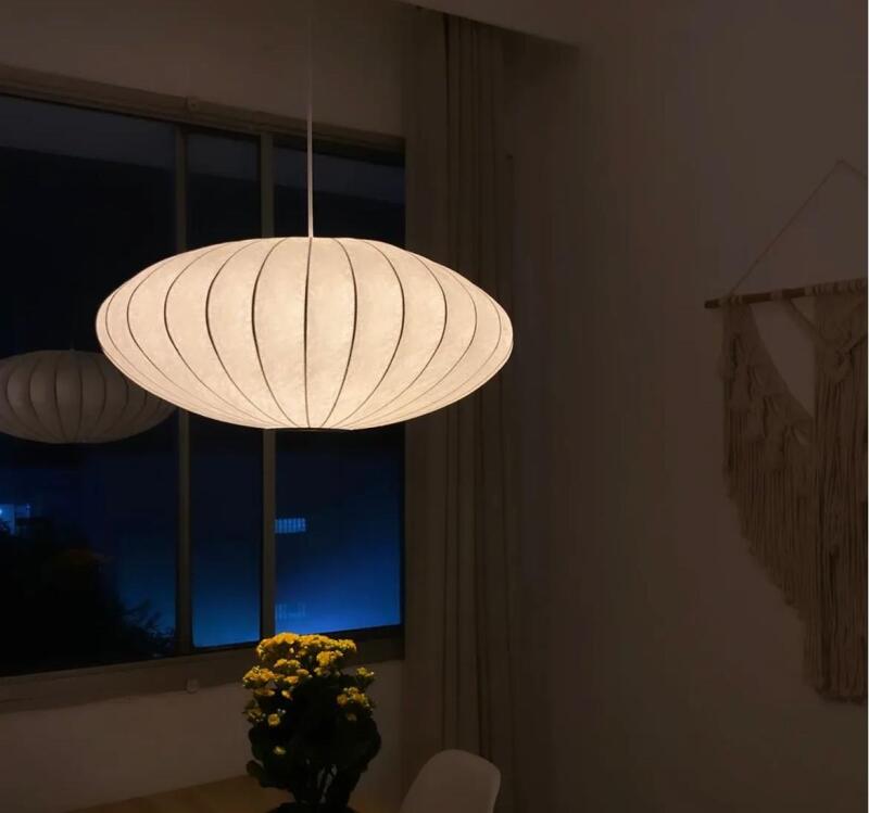 Pendente Skylight Bombyx Branco 4L E27 Bivolt 800mm SKY-4122G