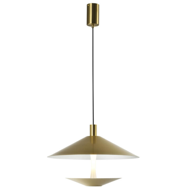 Pendente Skylight Basket Dourado Matte 5 Watts 3000K Bivolt 510x370mm SKY-4104DO