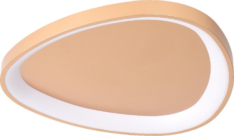 Plafon Skylight Tear Dourado 17 watts 3000K Bivolt  420X70mm SKY-4100S-DO