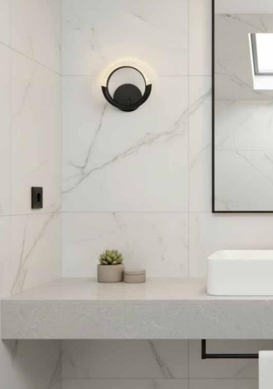 Arandela Skylight Diamond Dourado 10 Watts 3000K Bivolt 210x110mm SKY-3097AR