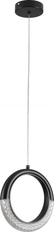 Pendente Skylight Diamond Preto 10 Watts 3000k Bivolt 210mm SKY-3097PT