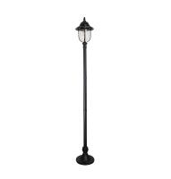 Poste Ideal Colonial Capri Alumínio e Termoplástico e Difusor Termoplástico 1x E27 ESP-122
